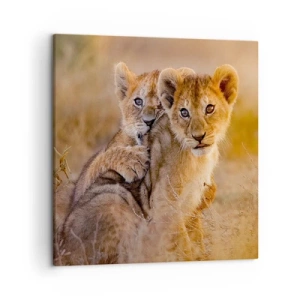Canvas picture - Do Not Disturb! We Are Playing - 50x50 cm