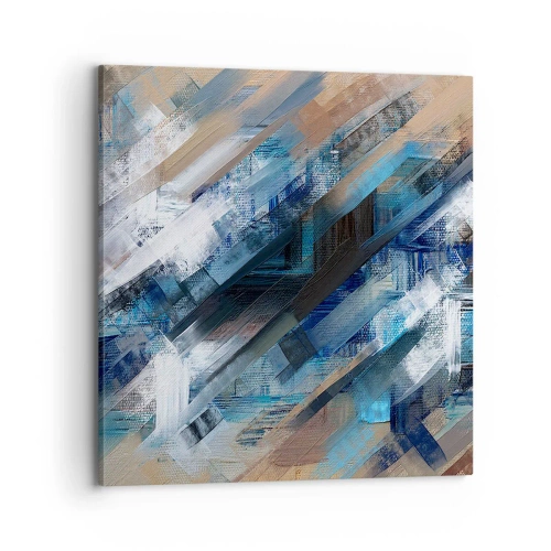 Canvas picture - On the Blue Slant - 70x70 cm