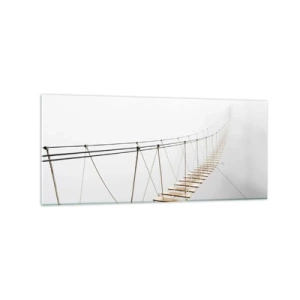 Glass picture - Where Did He Take You? - 120x50 cm