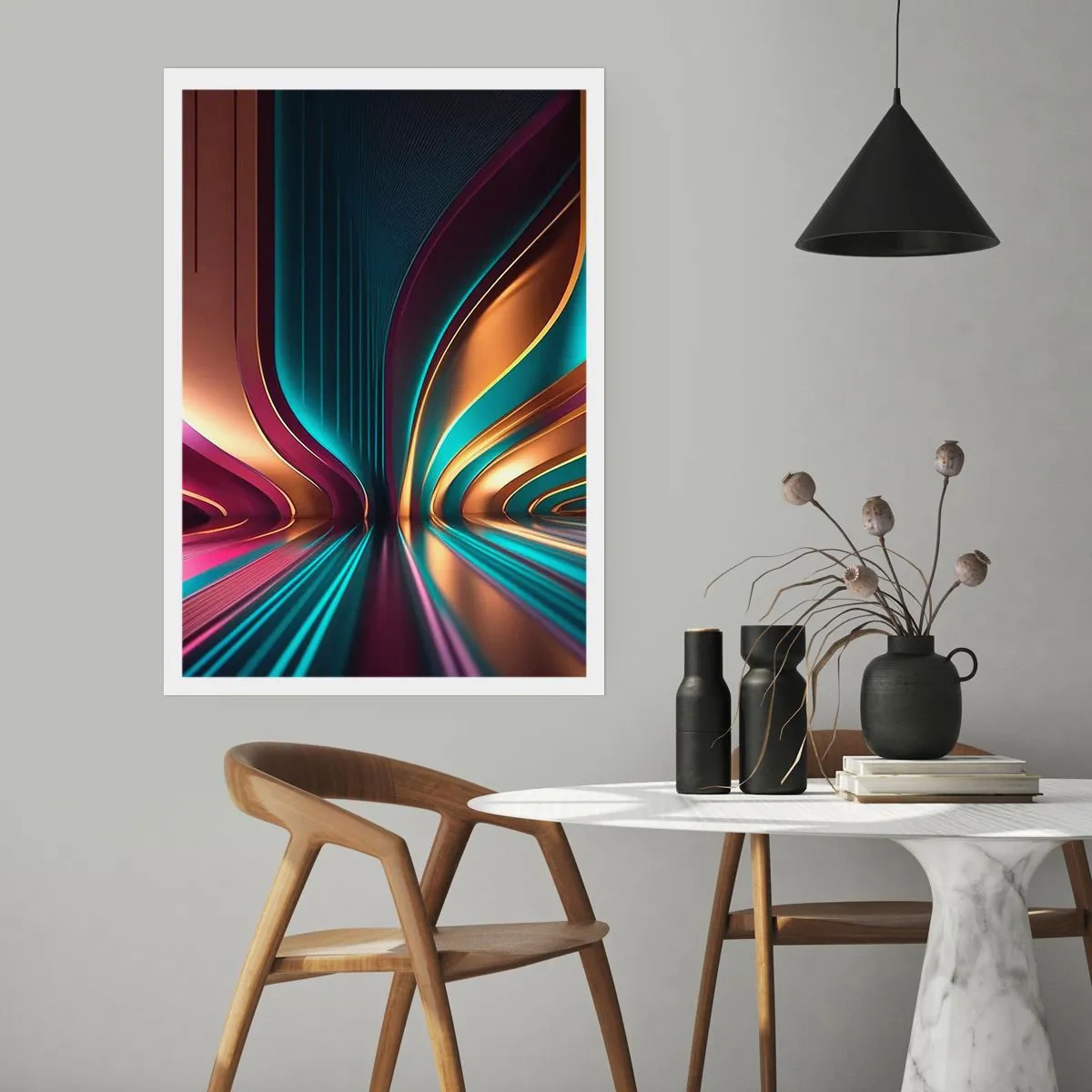Poster - Architecture of Light - 61x91 cm