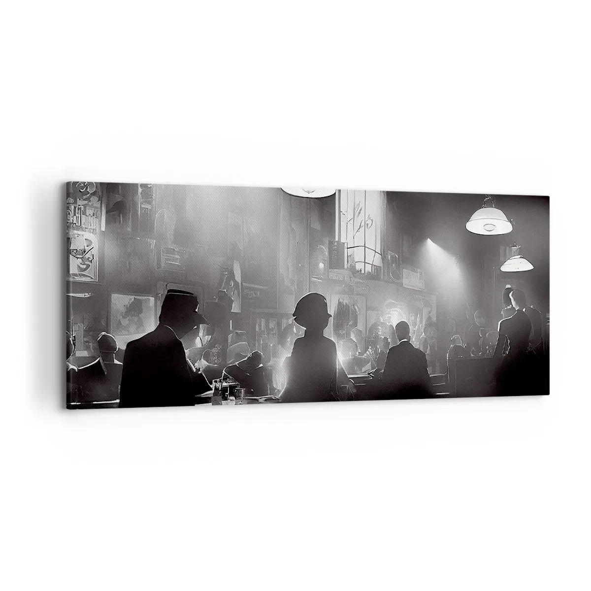 Canvas picture - In Jazz Ambiance - 120x50 cm