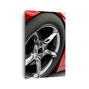 Canvas picture - Born to Be Fast - 80x120 cm