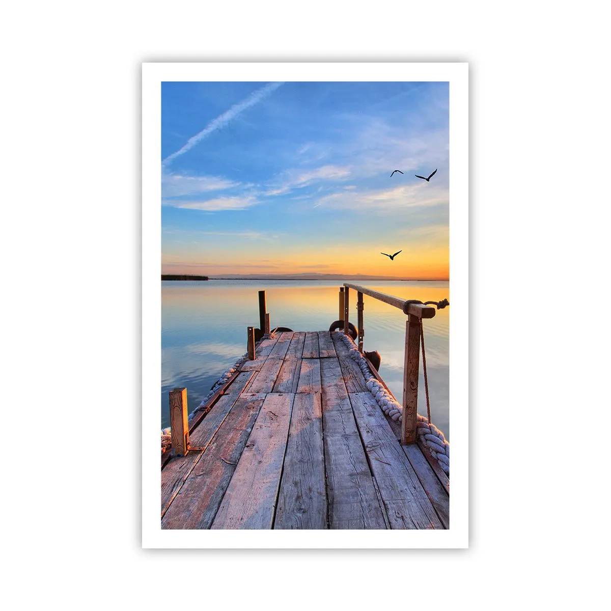 Poster - Walk towards the Sun - 61x91 cm