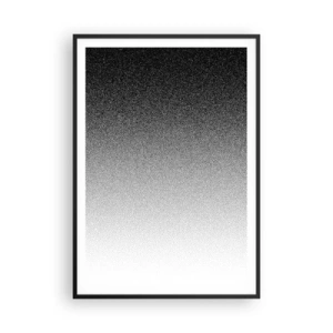 Poster in black frame - Towards Light - 70x100 cm