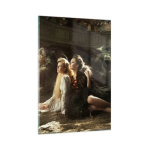 Glass picture - And There Was Poetry - 80x120 cm