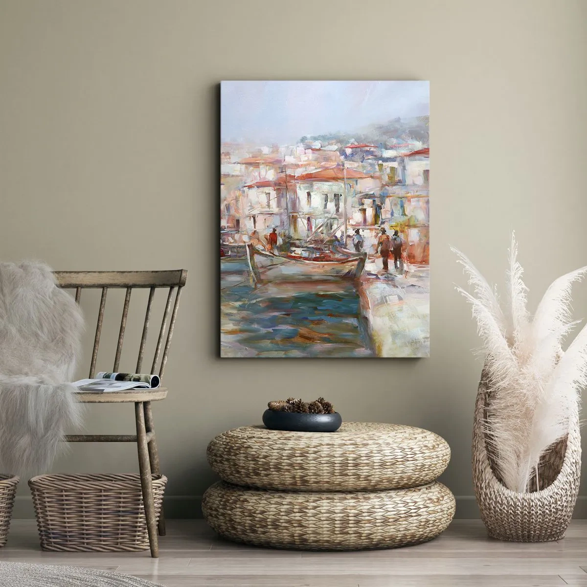 Canvas picture - Holidays in Pastel - 50x70 cm