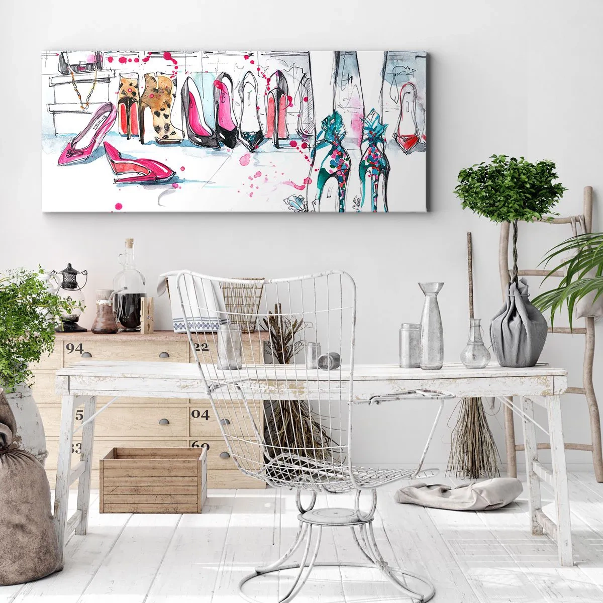 Canvas picture - Open, Sesame! - 90x30 cm