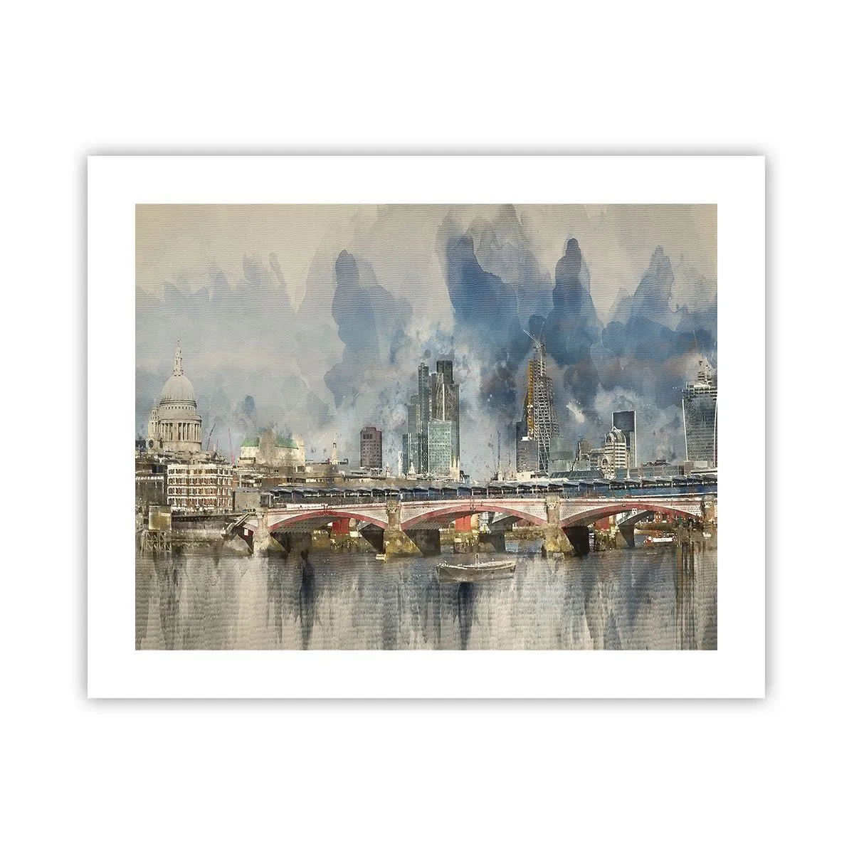 Poster - London in Its Beauty - 50x40 cm