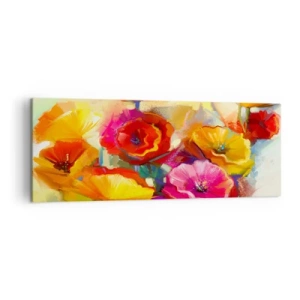 Canvas picture - Not Only Red - 140x50 cm