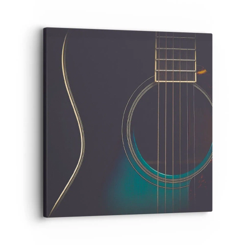 Canvas picture - A Moment Before It Sounds - 30x30 cm