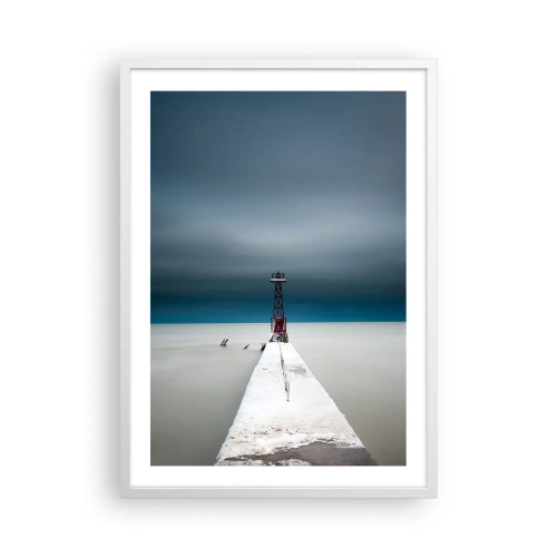 Poster in white frmae - Encounter with Infinity - 50x70 cm