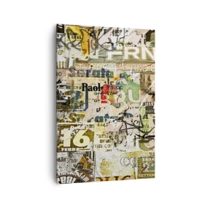 Canvas picture - So Much Is Going on - 70x100 cm