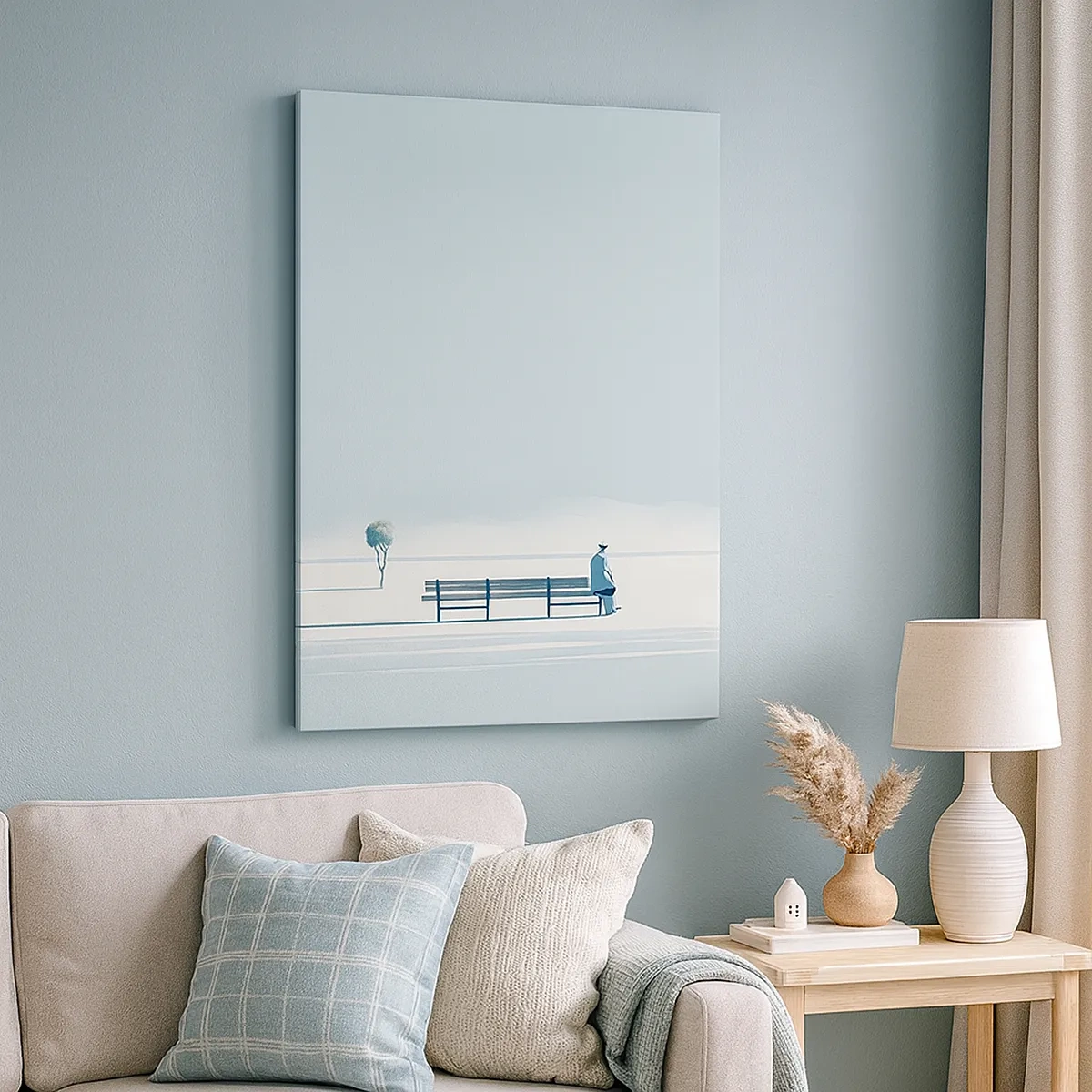 Canvas picture - Yes, I Am Waiting - 50x70 cm