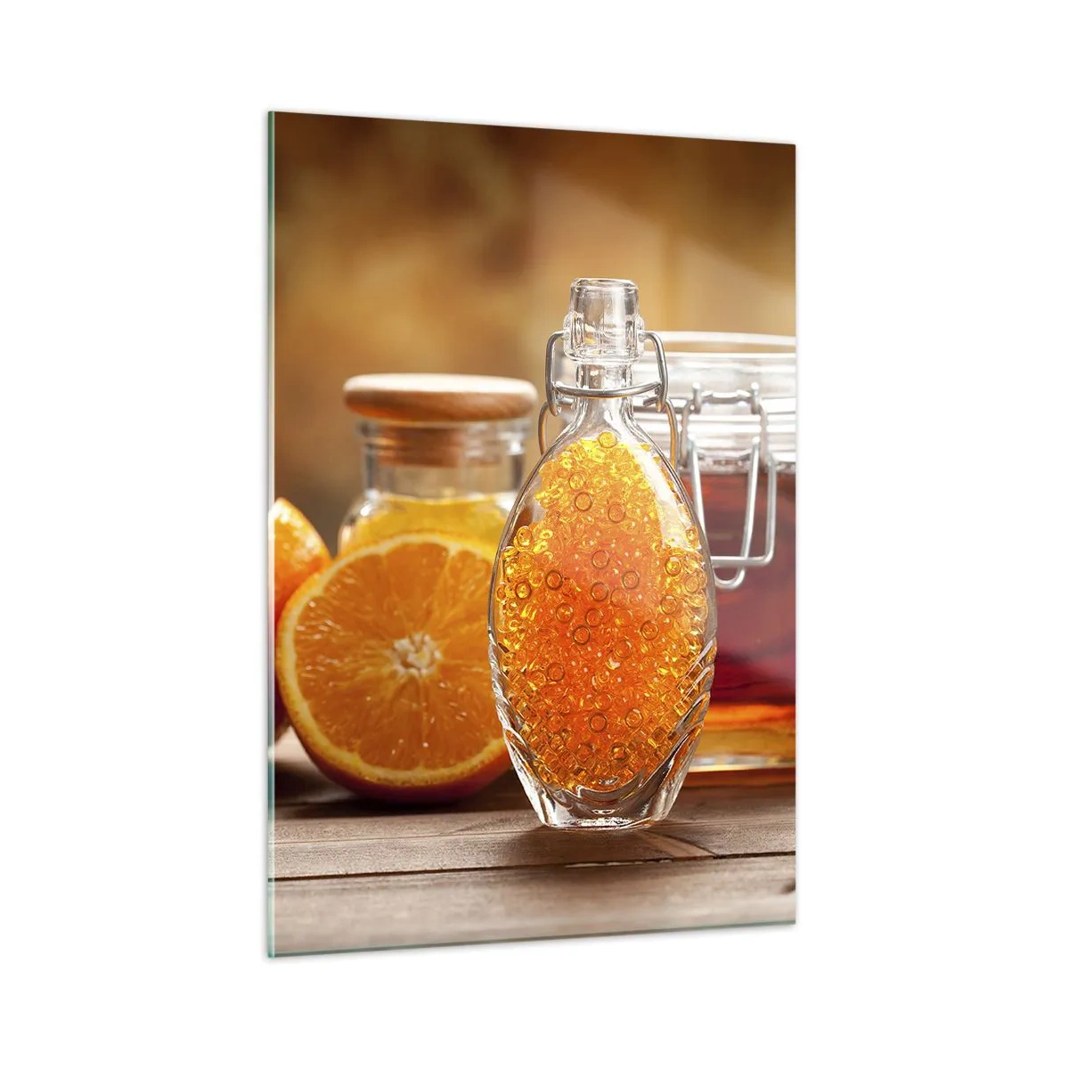 Glass picture - Sunny Flavours and Aromas - 50x70 cm