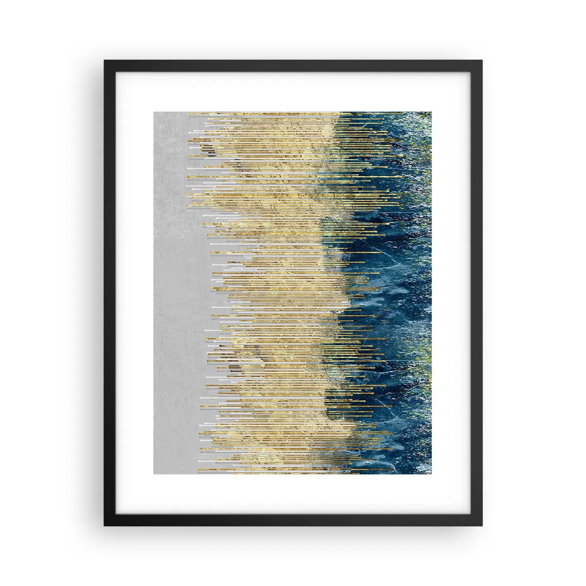 Poster in black frame - Glided Border - 40x50 cm