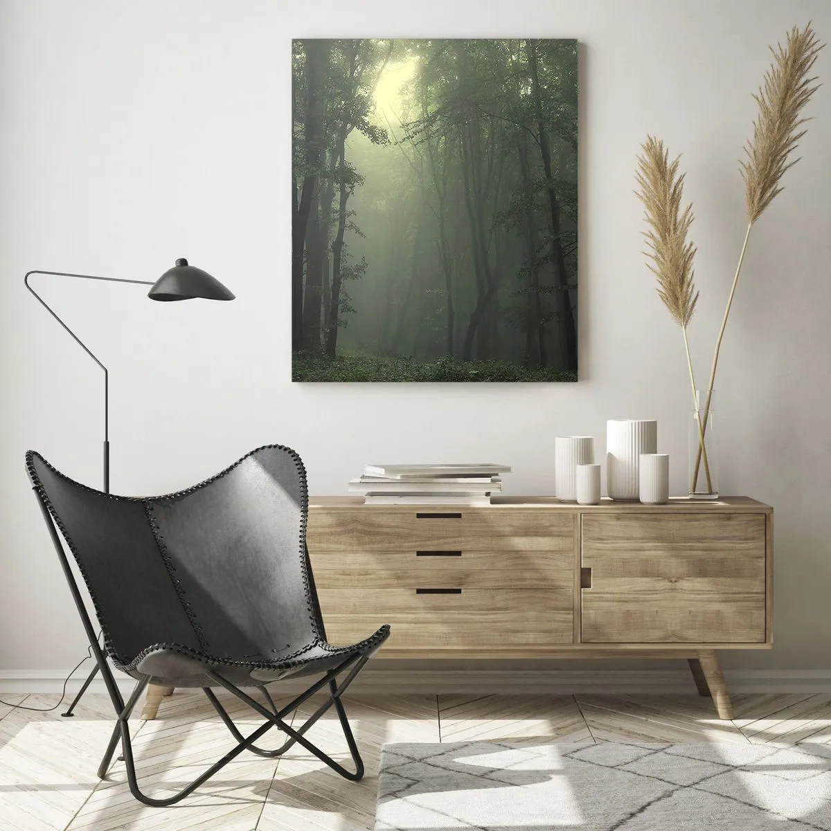 Glass picture - Before It Wakes Up - 50x70 cm