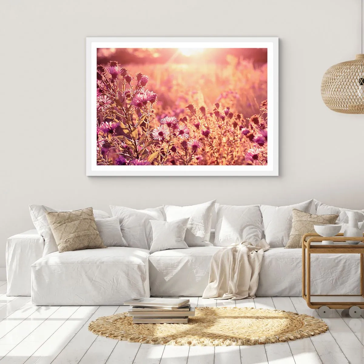 Poster in white frmae - Before Summer Goes - 50x40 cm