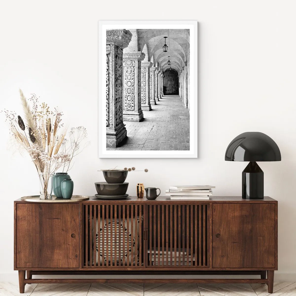 Poster in white frmae - Where is this Going...? - 40x50 cm