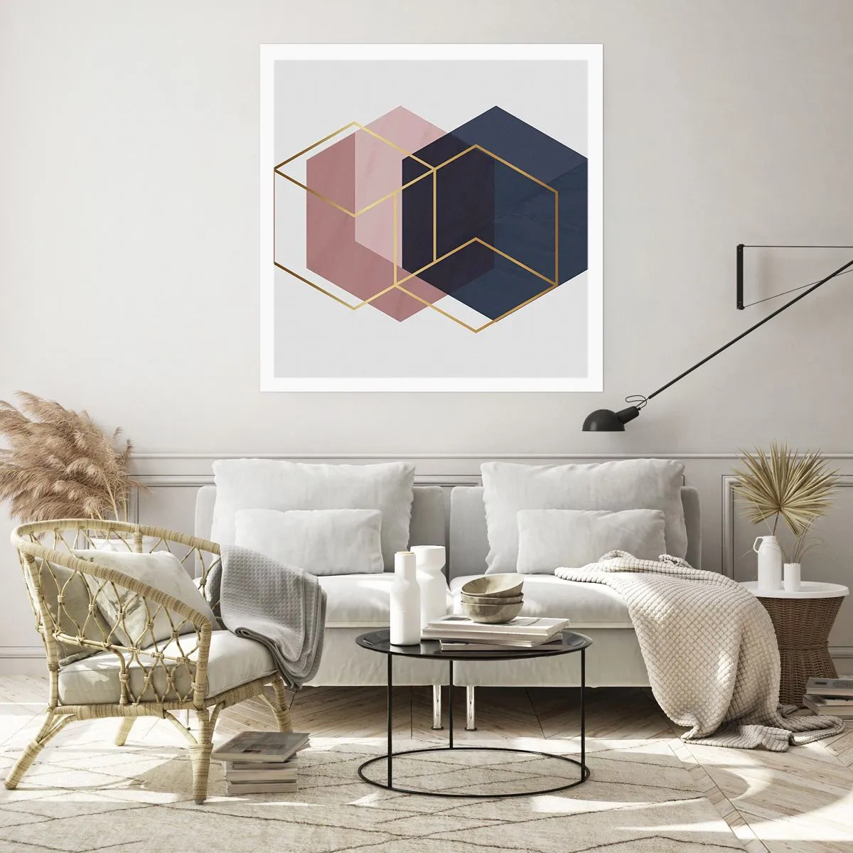 Poster - Power of Simplicity - 40x40 cm