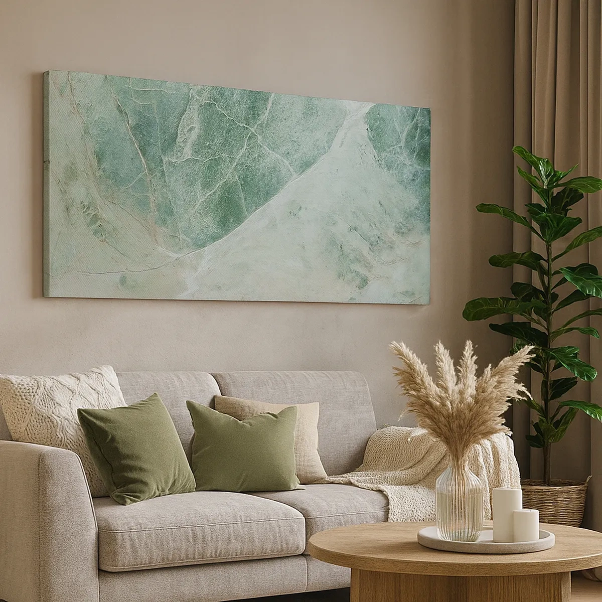 Canvas picture - Noble Coolness of a Stone - 30x30 cm