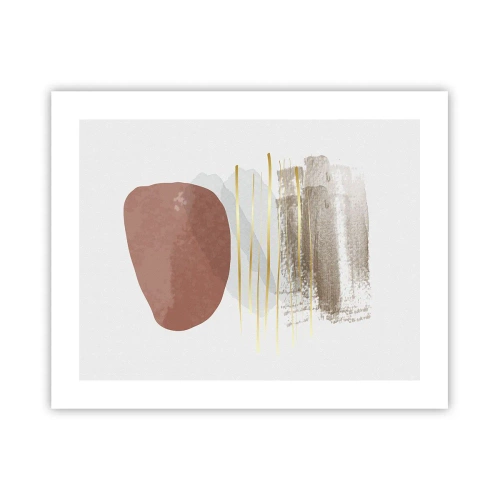 Poster - Abstract Colonnade - 50x40 cm
