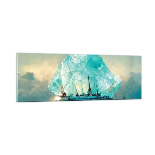 Glass picture - Arctic Diamond - 90x30 cm