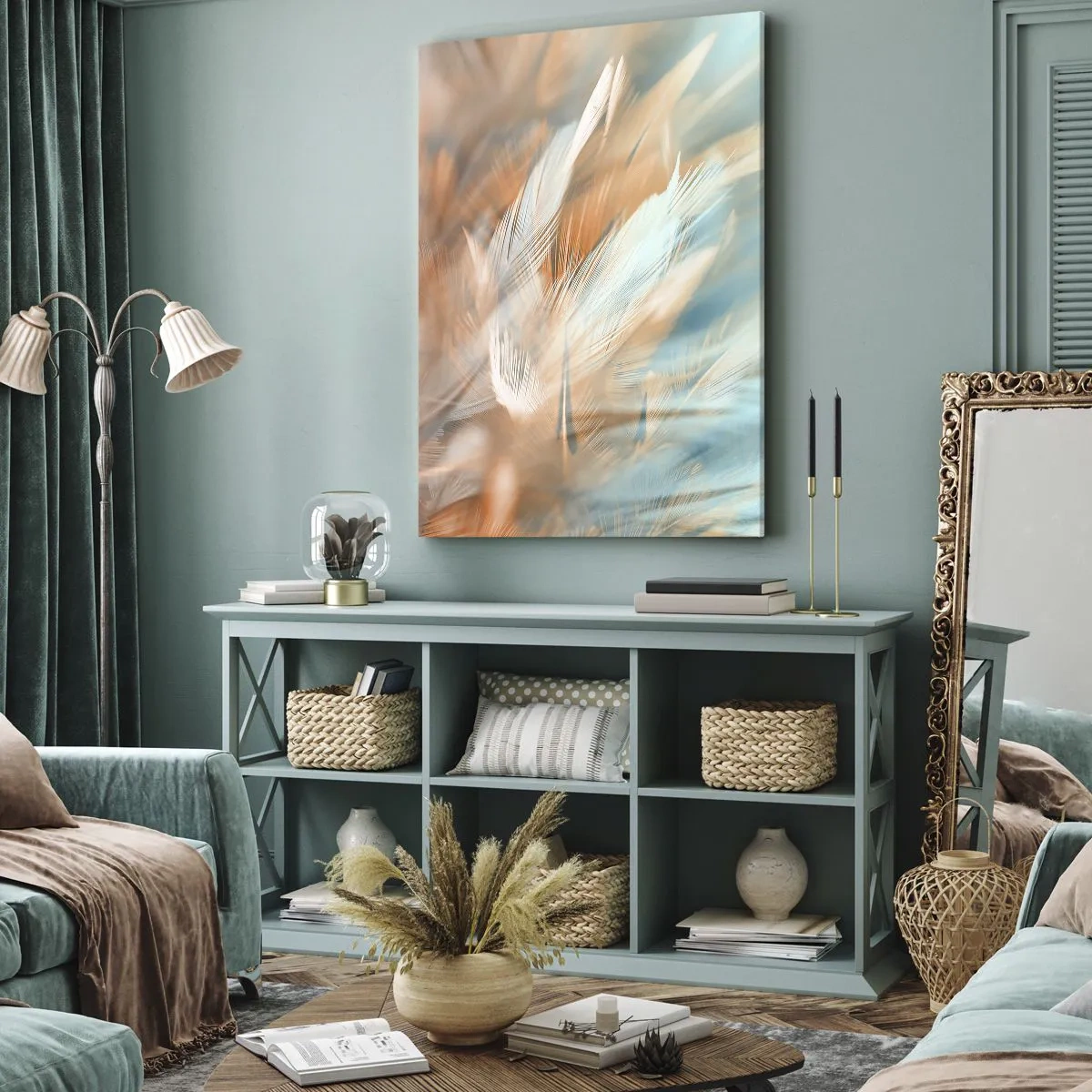 Canvas picture - In the Land of Gentleness - 55x100 cm