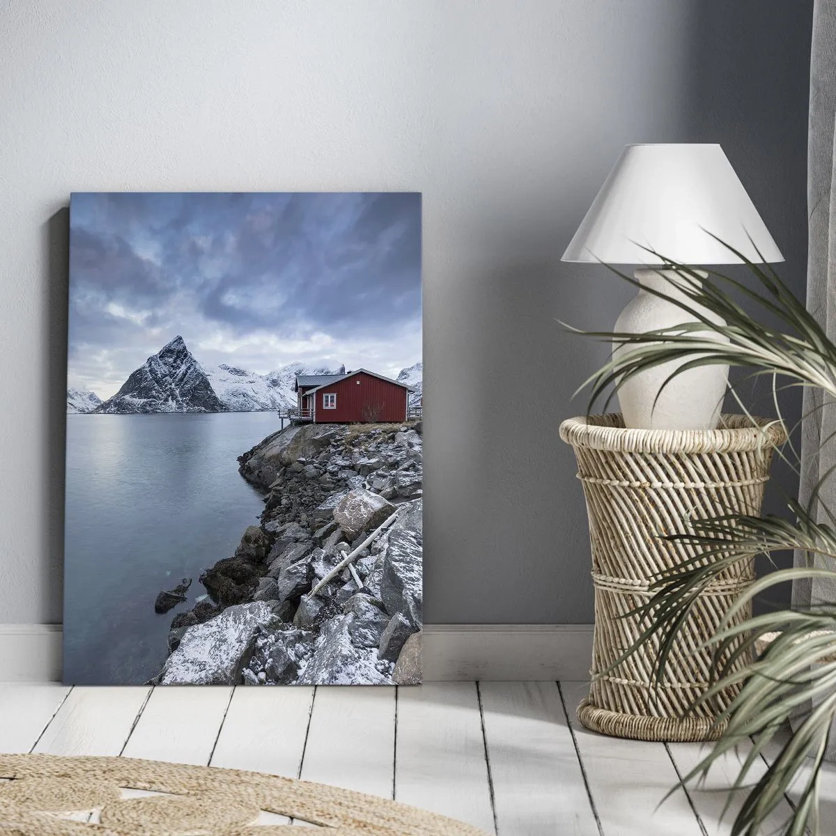 Canvas picture - Scandinavian Retreat - 70x100 cm