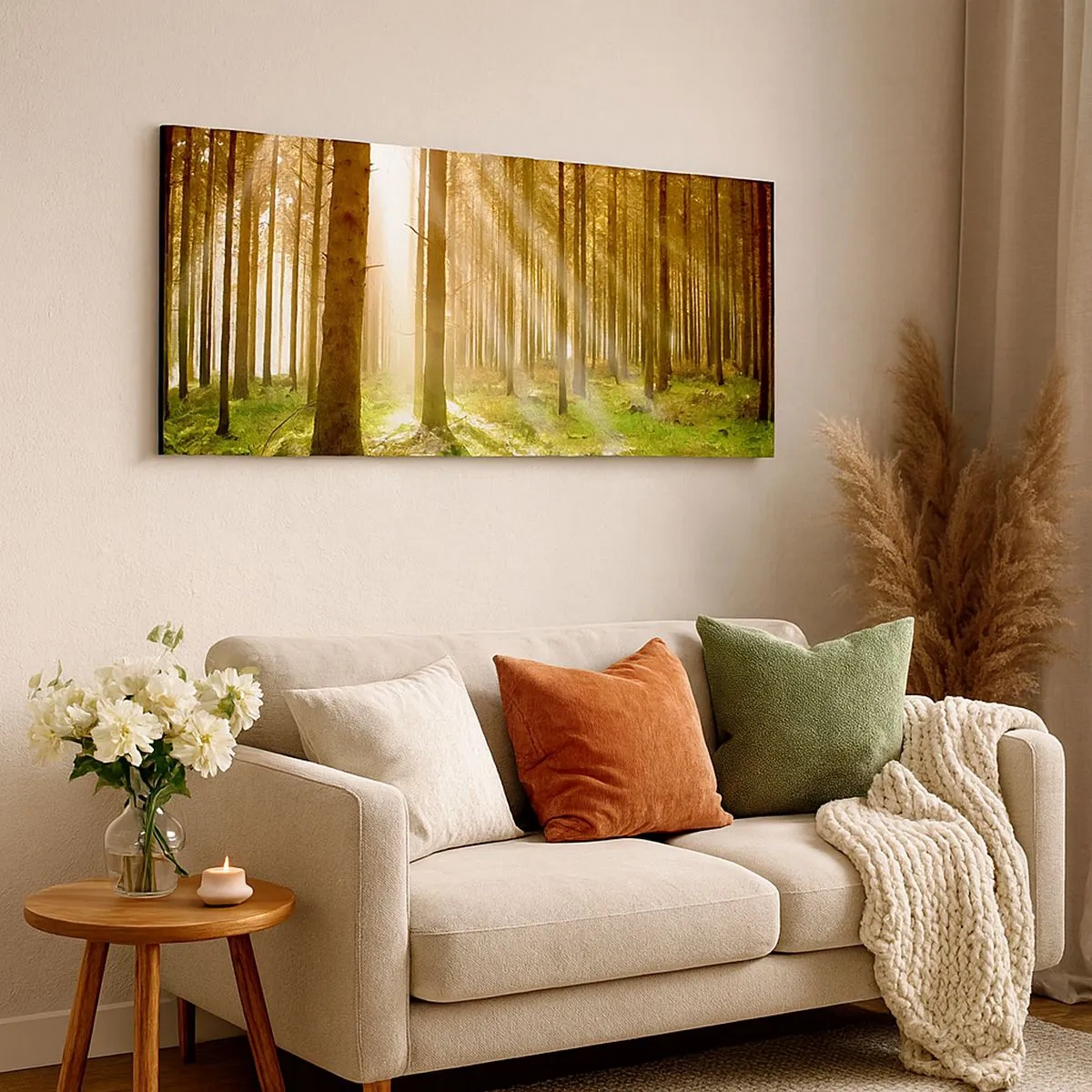 Canvas picture - Elfs Will Be Here Soon - 100x40 cm