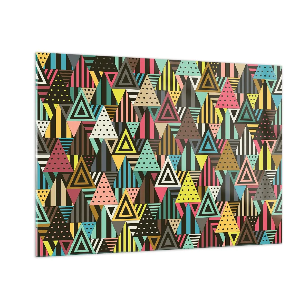 Glass picture - In Rhythm on Three - 100x70 cm