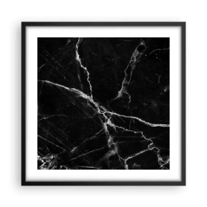 Poster in black frame - The Secret Life of a Stone - 50x50 cm