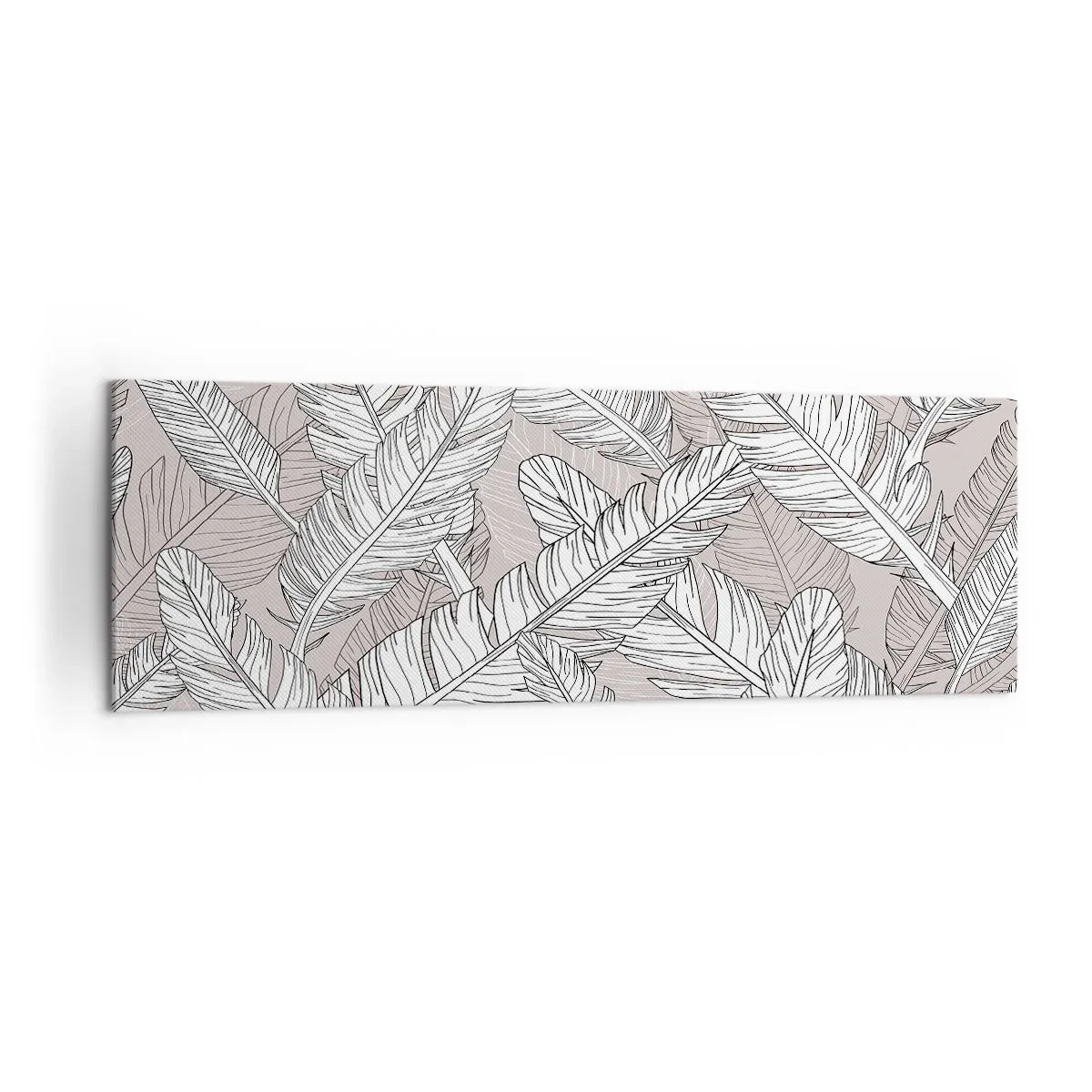 Canvas picture - Storm of Feathers - 160x50 cm