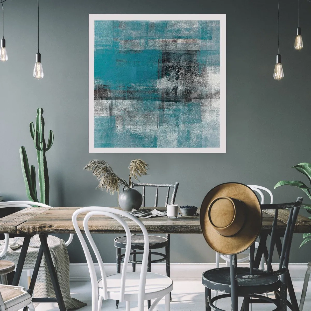 Poster - Water and Air - 40x40 cm