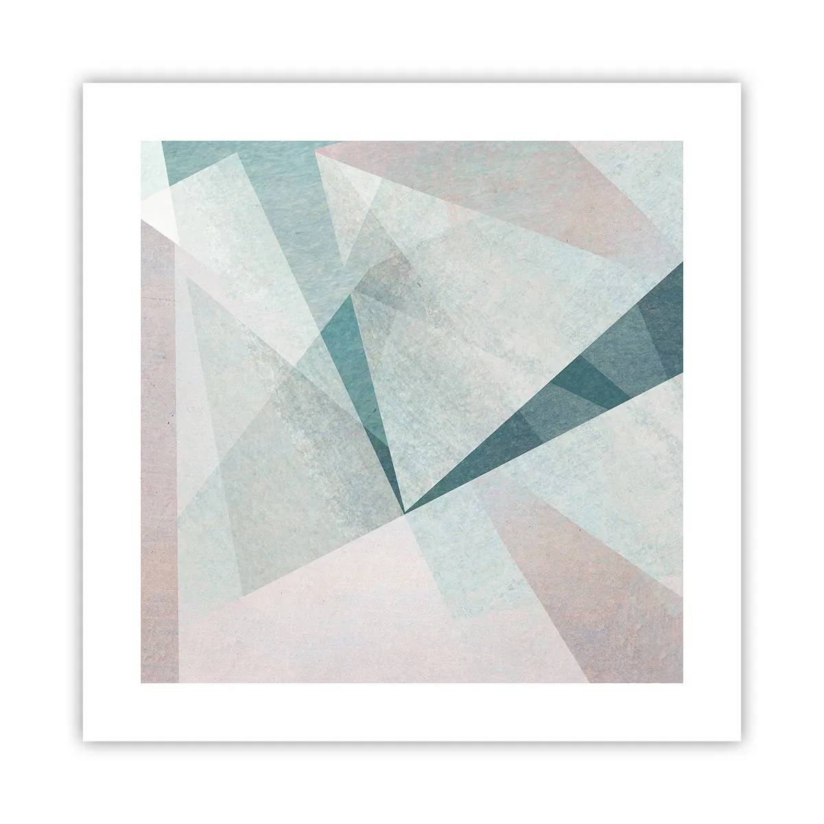 Poster - Calmly but Dynamically - 40x40 cm