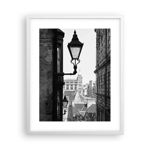 Poster in white frmae - Tale from Edinburgh - 40x50 cm