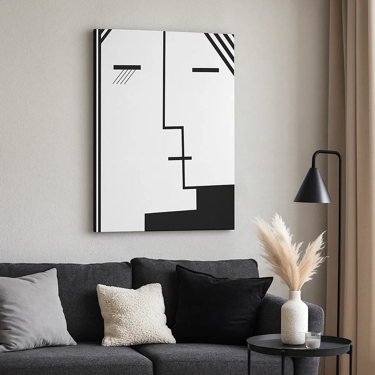 Canvas picture - Simply a Kiss - 50x70 cm