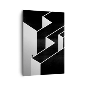 Canvas picture - Solitude at the Top - 50x70 cm