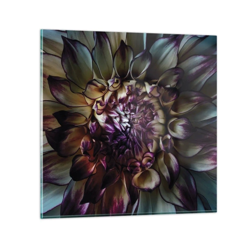 Glass picture - The Blossoming of Youth - 30x30 cm