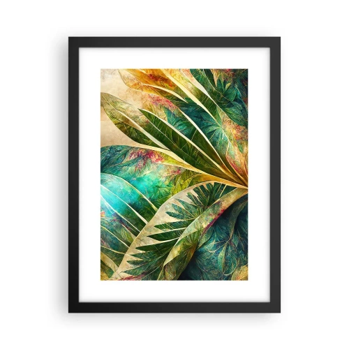 Poster in black frame - Colours of the Tropics - 30x40 cm