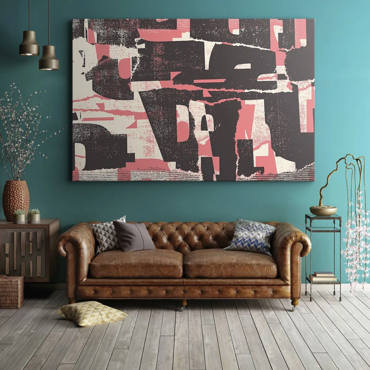 Canvas picture - All that Chaos - 120x80 cm