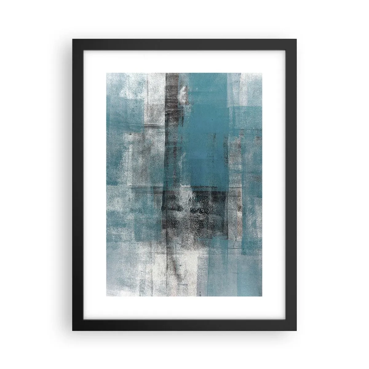 Poster in black frame - Water and Air - 30x40 cm