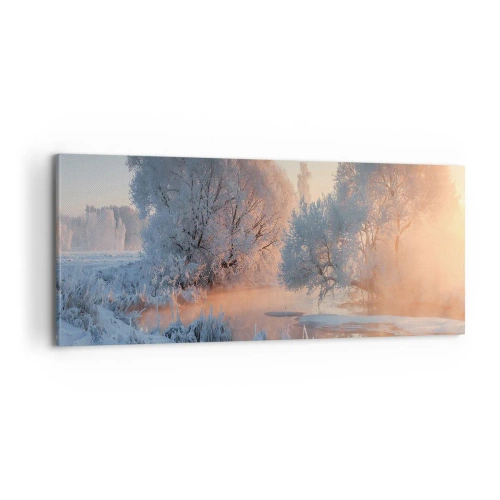 Canvas picture - Everything Shines in Sunny Crystal - 100x40 cm