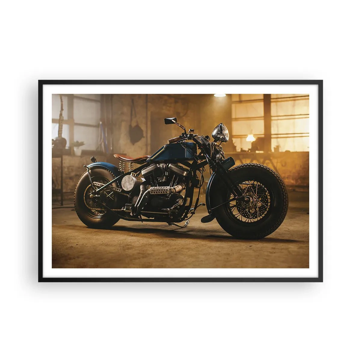 Poster in black frame - I Can Do Anything - 100x70 cm