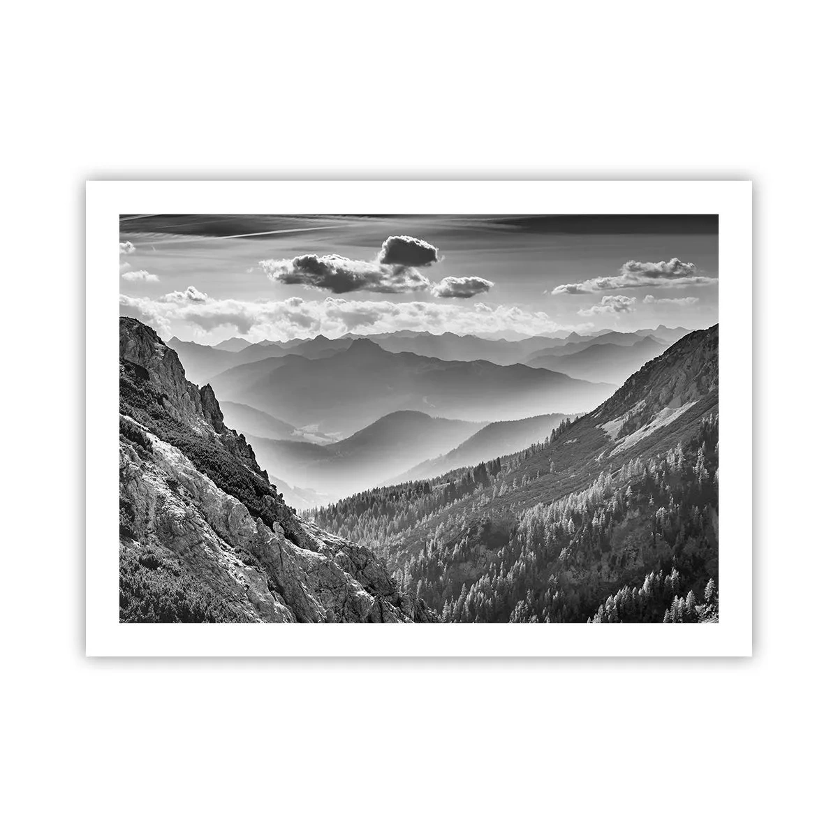 Poster - All the Way to the Horizon - 70x50 cm