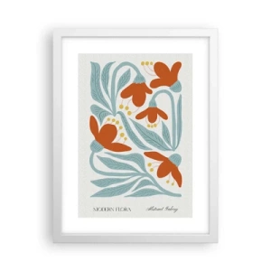 Poster in white frmae - Towards Earth, Towards the Sun - 30x40 cm