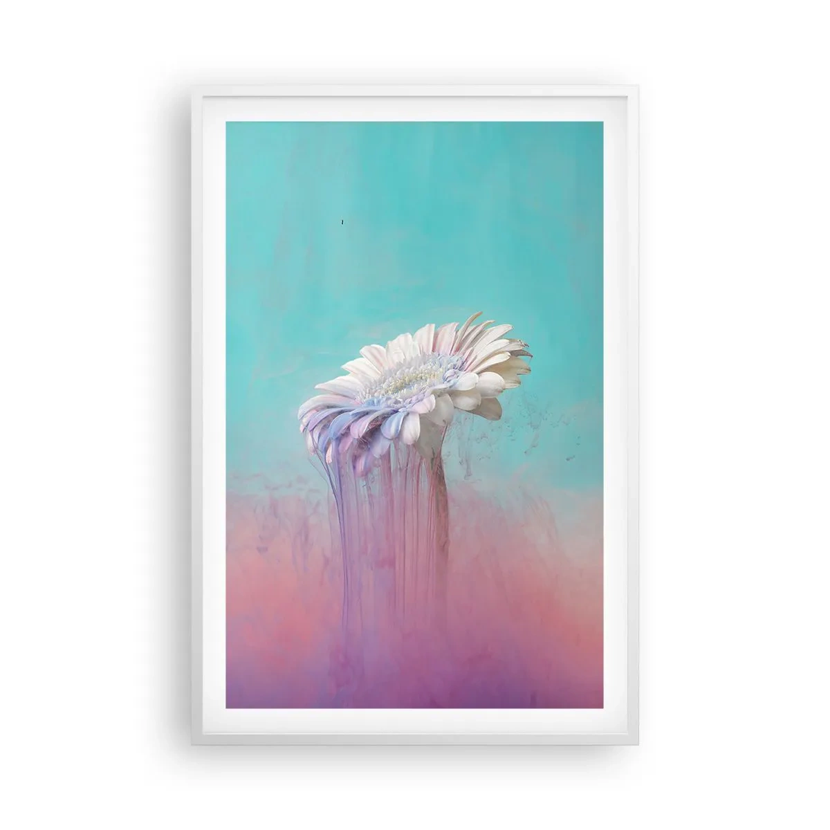Poster in white frmae - Afterlife of Flowers - 61x91 cm
