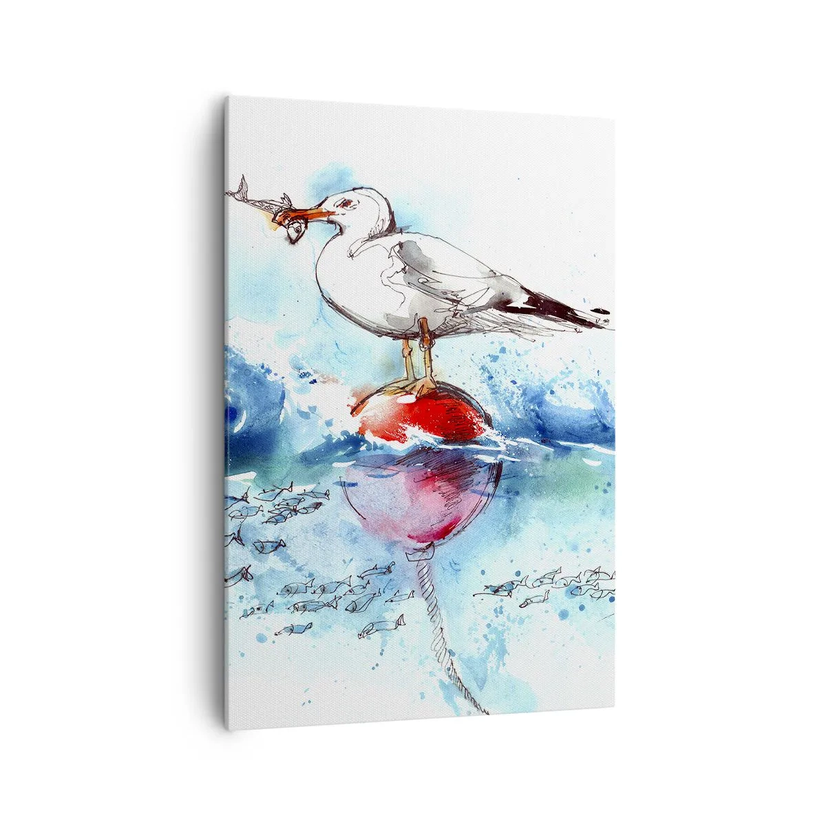 Canvas picture - Good Catch - 70x100 cm