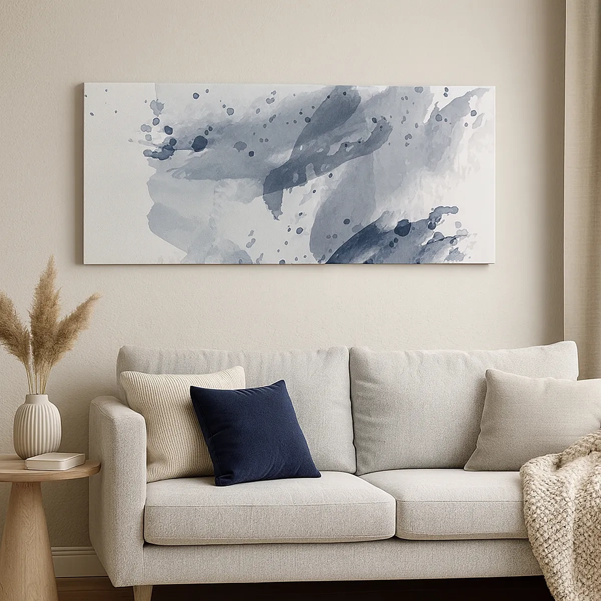 Canvas picture - Study in Nature of Water - 30x30 cm