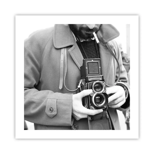 Poster - In Retro Style - 50x50 cm