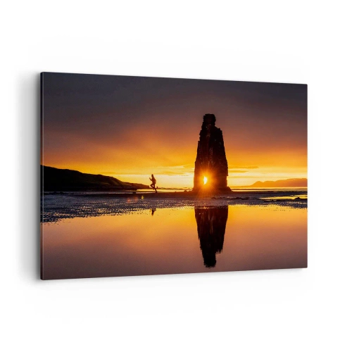 Canvas picture - Only You and Nature - 120x80 cm